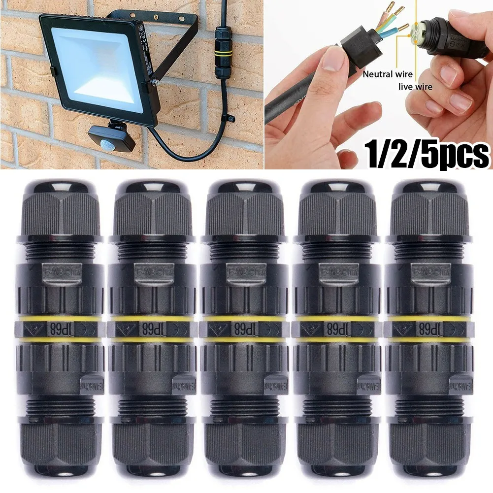1/2PCS M16 3Pin Waterproof Cable Connector IP68 Cable Gland Connector Electric Inline Wire Sealed Retardant Junction Box
1/2PCS M16 3Pin Waterproof Cable Connector IP68 Cable Gland Connector Electric Inline Wire Sealed Retardant Junction Box