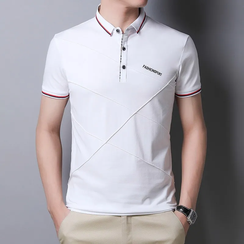 New Polo Shirt Men Fashion Lapel Business Casual Polo Summer Cotton Short-Sleeved Brand Tops Shirt Size M~3XL
New Polo Shirt Men Fashion Lapel Business Casual Polo Summer Cotton Short-Sleeved Brand Tops Shirt Size M~3XL