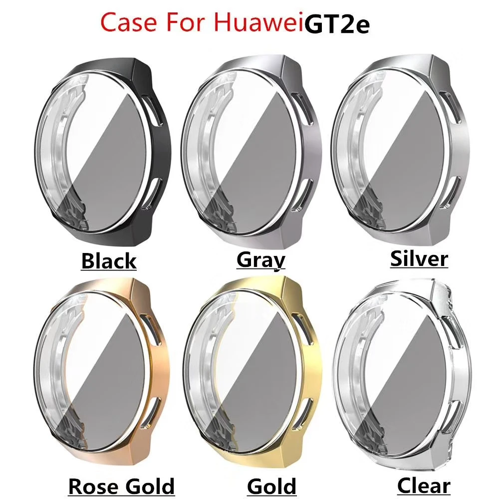 TPU Silicone Case For HUAWEI WATCH GT 2e HD Full Screen Protection Cover for HUAWEI GT2E Plating Shell watch accessories
TPU Silicone Case For HUAWEI WATCH GT 2e HD Full Screen Protection Cover for HUAWEI GT2E Plating Shell watch accessories