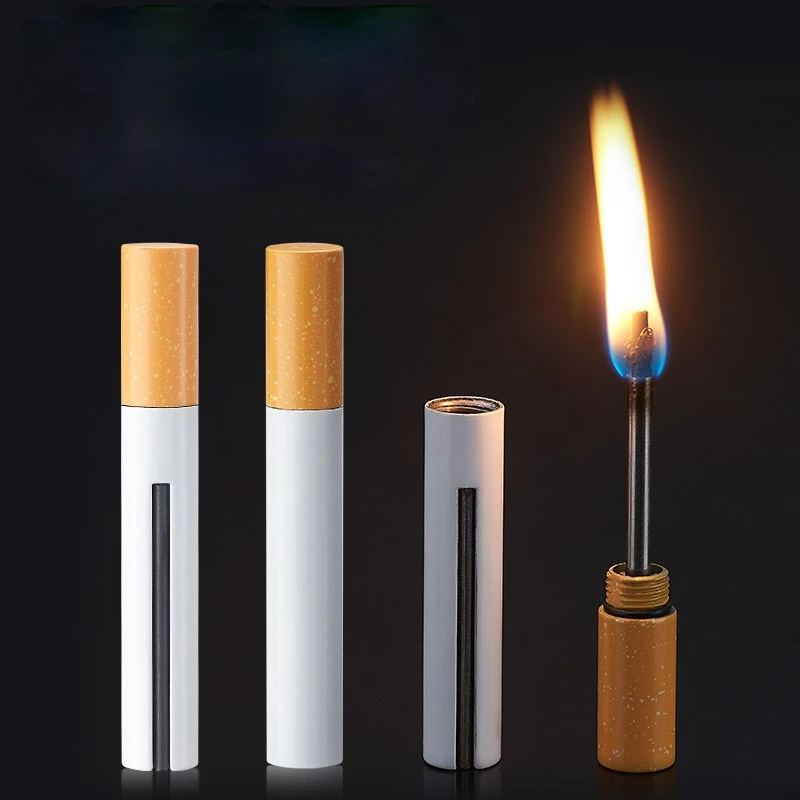 Cigarette Shape Creative Million Times Match Lighter Waterproof Mini Portable Lighters Wild Survival Small Accessories
Cigarette Shape Creative Million Times Match Lighter Waterproof Mini Portable Lighters Wild Survival Small Accessories