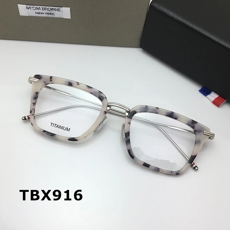 Tom Brand New York TBX916 Fashional Square Eyeglasses metal Frame Men Women Classic Optical Prescription Eyewear Original box
Tom Brand New York TBX916 Fashional Square Eyeglasses metal Frame Men Women Classic Optical Prescription Eyewear Original box