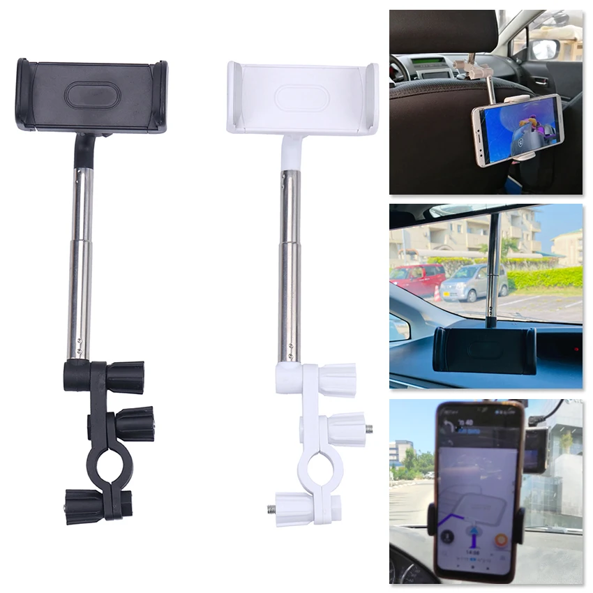1PC Car Phone Bracket Rearview Mirror Navigation Mobile Phone Stand Car Smart Phone Holder Stand Adjustable Support
1PC Car Phone Bracket Rearview Mirror Navigation Mobile Phone Stand Car Smart Phone Holder Stand Adjustable Support