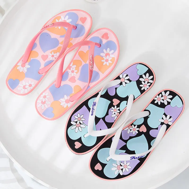 Floral Women's Flip Flops Indoor Home Slippers Non-slip Shower Shoes Thong Woman Summer Sandales Colorful Beach Flip Flops Woman
Floral Women's Flip Flops Indoor Home Slippers Non-slip Shower Shoes Thong Woman Summer Sandales Colorful Beach Flip Flops Woman