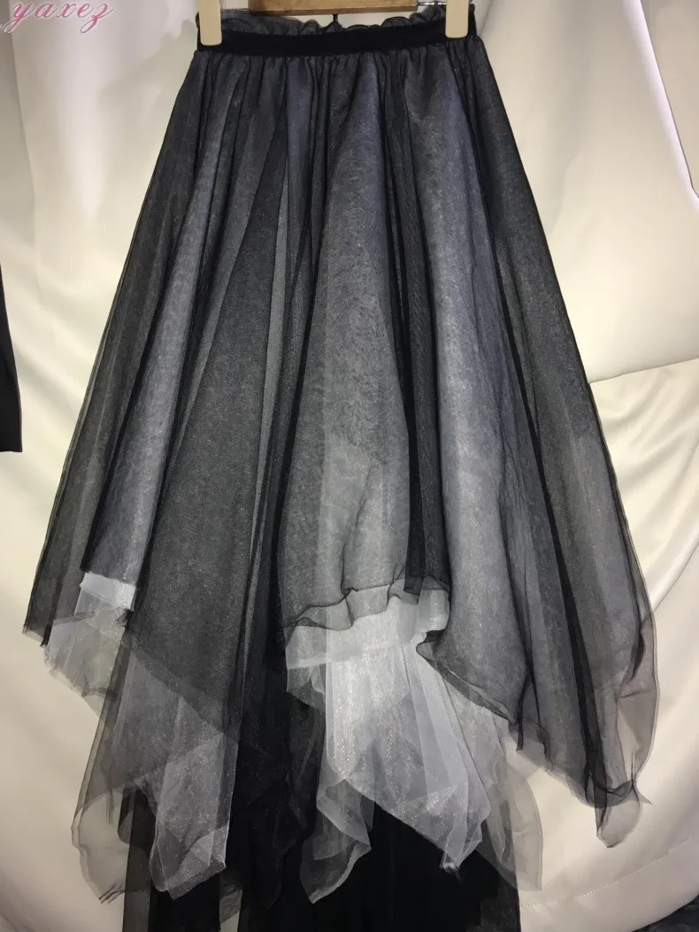 New Product Irregular Autumn High Waist Fairy Mesh Skirt Black Pleated Midi Skirt For Women Vintage High Waist Lace Skirt Women
New Product Irregular Autumn High Waist Fairy Mesh Skirt Black Pleated Midi Skirt For Women Vintage High Waist Lace Skirt Women