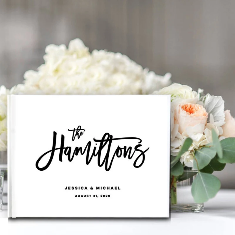 Черно-белая Свадебная Гостевая книга, персонализированный журнал Гостевая книга для свадьбы, современная элегантная Гостевая книга, альте...
Черно-белая Свадебная Гостевая книга, персонализированный журнал Гостевая книга для свадьбы, современная элегантная Гостевая книга, альте...