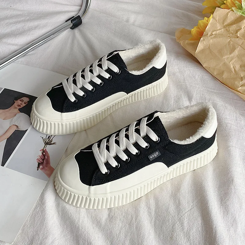 Female Sneaker Shoes Autumn Winter Plus Velvet Warm New Fashion Shoes Casual Women student Vulcanized shoes
Female Sneaker Shoes Autumn Winter Plus Velvet Warm New Fashion Shoes Casual Women student Vulcanized shoes