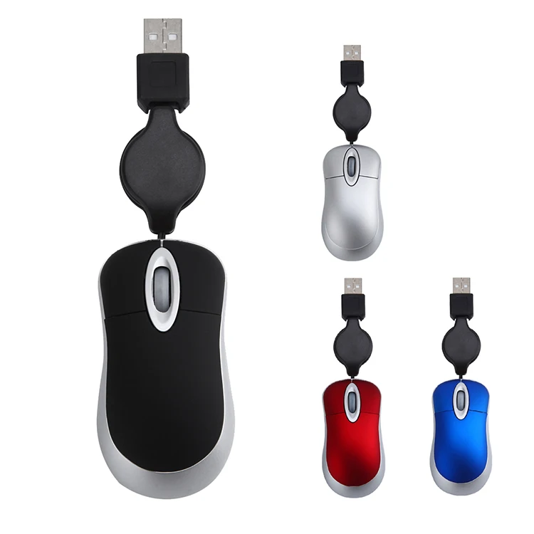 Mini USB Wired Mouse Retractable Cable Tiny Small Mouse 1600 DPI Optical Compact Travel Mice for Windows 98 2000 XP Vista Ve
Mini USB Wired Mouse Retractable Cable Tiny Small Mouse 1600 DPI Optical Compact Travel Mice for Windows 98 2000 XP Vista Ve