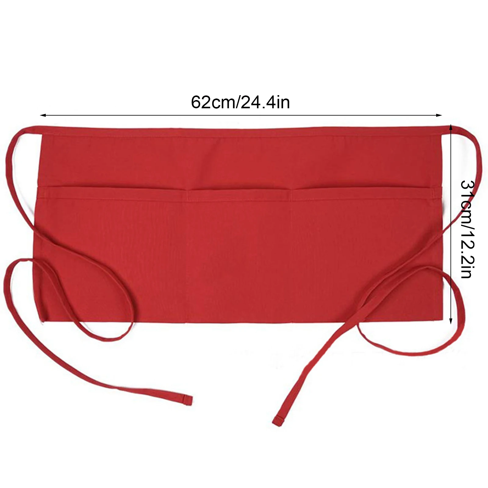 Black red Waist Half Short Apron with Pockets Restaurant Waiters Waitress Chef Apron Kitchen Accessories
Black red Waist Half Short Apron with Pockets Restaurant Waiters Waitress Chef Apron Kitchen Accessories