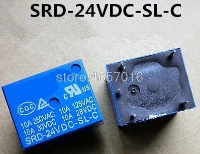 Хорошее качество, 10 шт./Лот, SRD-24VDC-SL-C 5 pin PCB тип 24V DC Power Relay
Хорошее качество, 10 шт./Лот, SRD-24VDC-SL-C 5 pin PCB тип 24V DC Power Relay