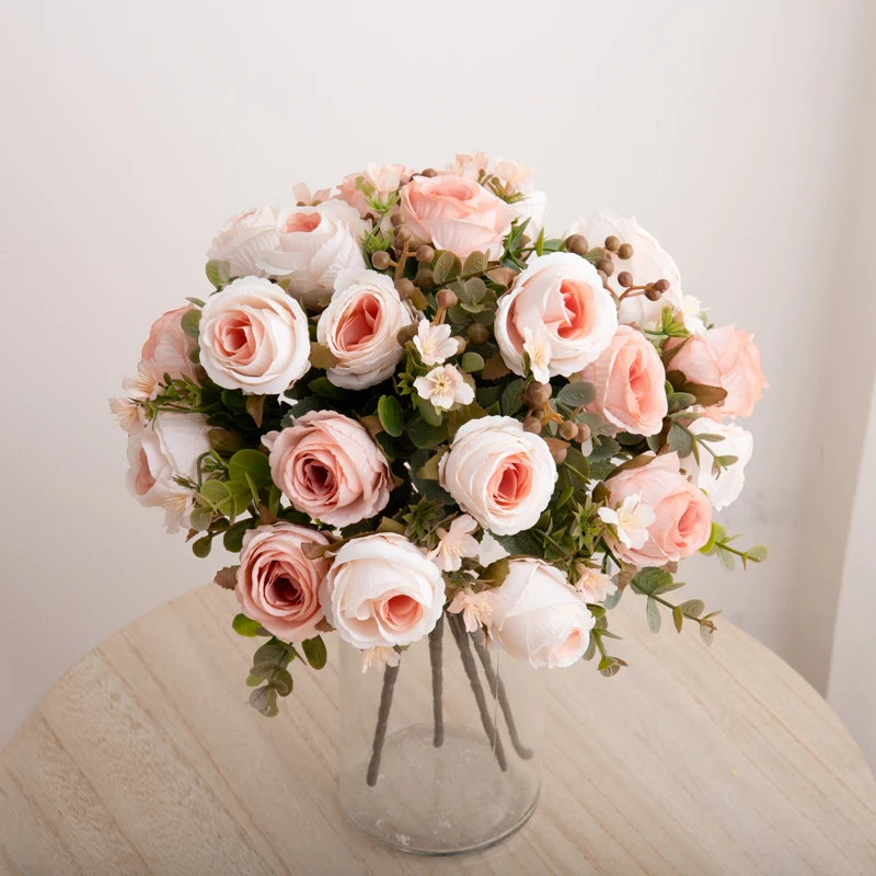 Artificial Flowers Classic Roses Home Garden Wedding Party Decor Supplies Valentine's Day Gifts Christmas Flower Arrangements
Artificial Flowers Classic Roses Home Garden Wedding Party Decor Supplies Valentine's Day Gifts Christmas Flower Arrangements