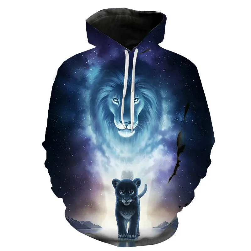 2021 Spring and Autumn New Men's and Women's Hoodies 3d Printing Lion Children's Casual Anime Pullover Sweatshirt Coat
2021 Spring and Autumn New Men's and Women's Hoodies 3d Printing Lion Children's Casual Anime Pullover Sweatshirt Coat
