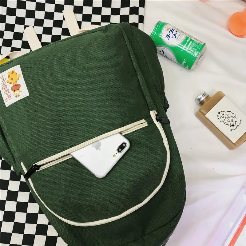 Unisex Women Man Backpack Solid Color College Wind Large Capacity Casual Outdoor Travel Backpack Bagpack Rucksack Women Mochilas
Unisex Women Man Backpack Solid Color College Wind Large Capacity Casual Outdoor Travel Backpack Bagpack Rucksack Women Mochilas