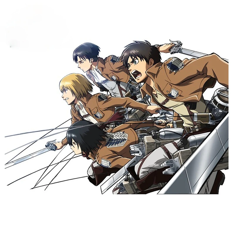 Anime Car Stickers for Attack on Titan Character Vinyl Creative for PVC Wall Laptop Decal Wrap
Anime Car Stickers for Attack on Titan Character Vinyl Creative for PVC Wall Laptop Decal Wrap