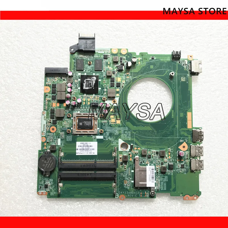 766715 001 Системная плата подходит для HP PAVILION 15 P серии Материнская 501 DAY23AMB6C0 DDR3 maiboard