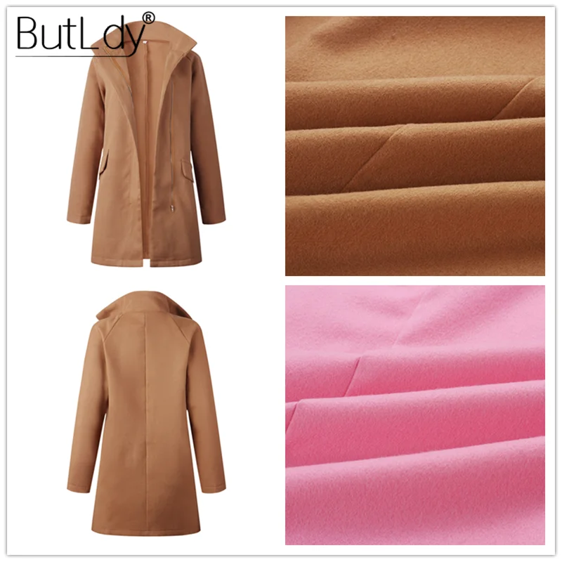 Zipper Standing Collar Long Coat Women 2019 Hot Selling Autumn Winter Solid Jacket Long Sleeve Thickening Plush Ladies Coats
Zipper Standing Collar Long Coat Women 2019 Hot Selling Autumn Winter Solid Jacket Long Sleeve Thickening Plush Ladies Coats