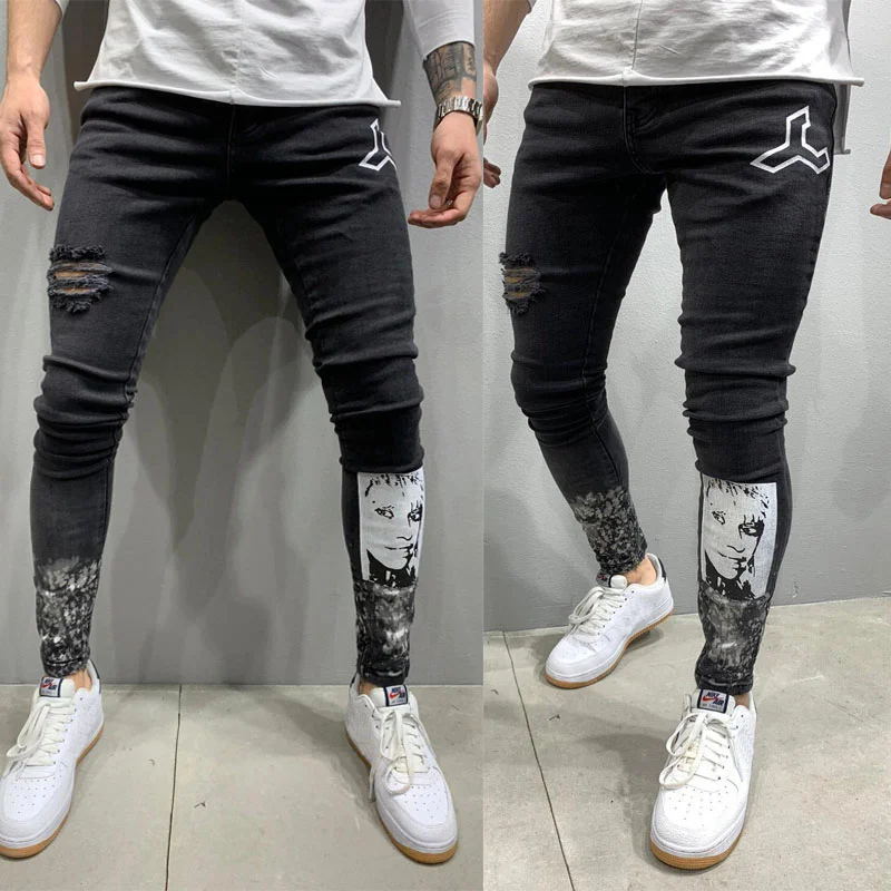 Men Fashion Skinny Stretch Ripped Jeans Motorcyclist Denim Pants Slim Fit Casual Pencil Trousers Streetwear Hip-Hop Cowboy Pants
Men Fashion Skinny Stretch Ripped Jeans Motorcyclist Denim Pants Slim Fit Casual Pencil Trousers Streetwear Hip-Hop Cowboy Pants