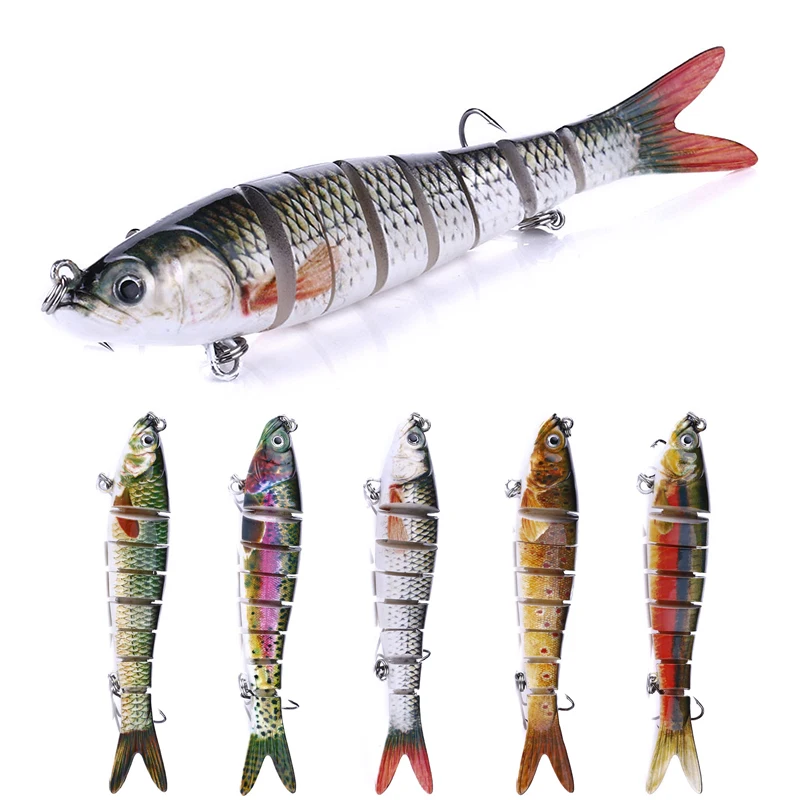 ThunderShower Fishing lure 14cm 27g 8-segement Isca Artificial Pike Fishing Lures Swimbait Crankbait Hard Bait Fishing Accessory
ThunderShower Fishing lure 14cm 27g 8-segement Isca Artificial Pike Fishing Lures Swimbait Crankbait Hard Bait Fishing Accessory