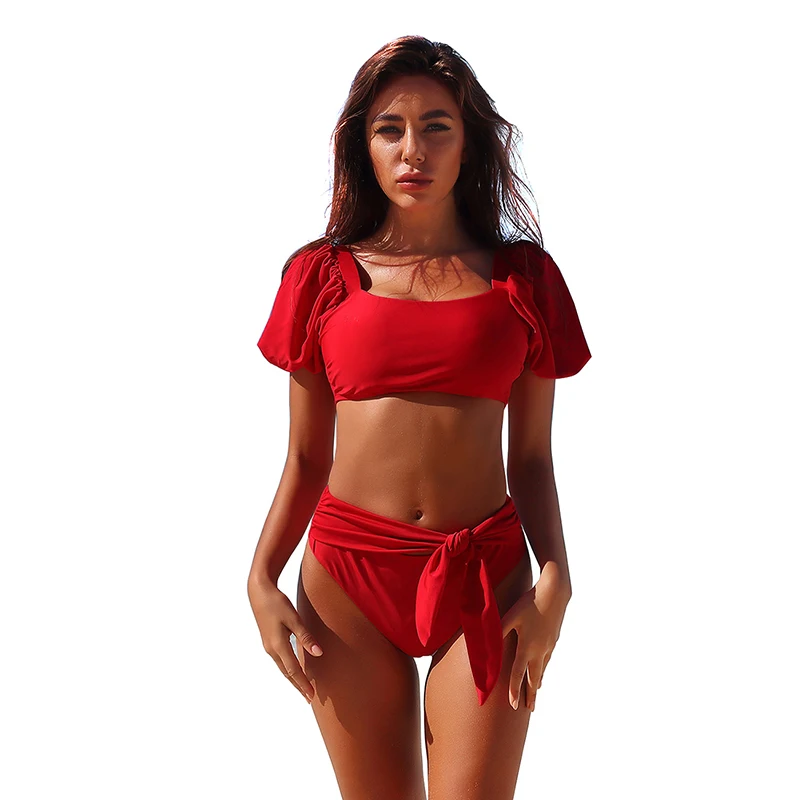 SEBOWEL Sexy Black Solid Color Bandage High Waist Women Bikini 2020 Maillot De Bain Femme Two Pieces Push Up Bikinis Set XL
SEBOWEL Sexy Black Solid Color Bandage High Waist Women Bikini 2020 Maillot De Bain Femme Two Pieces Push Up Bikinis Set XL