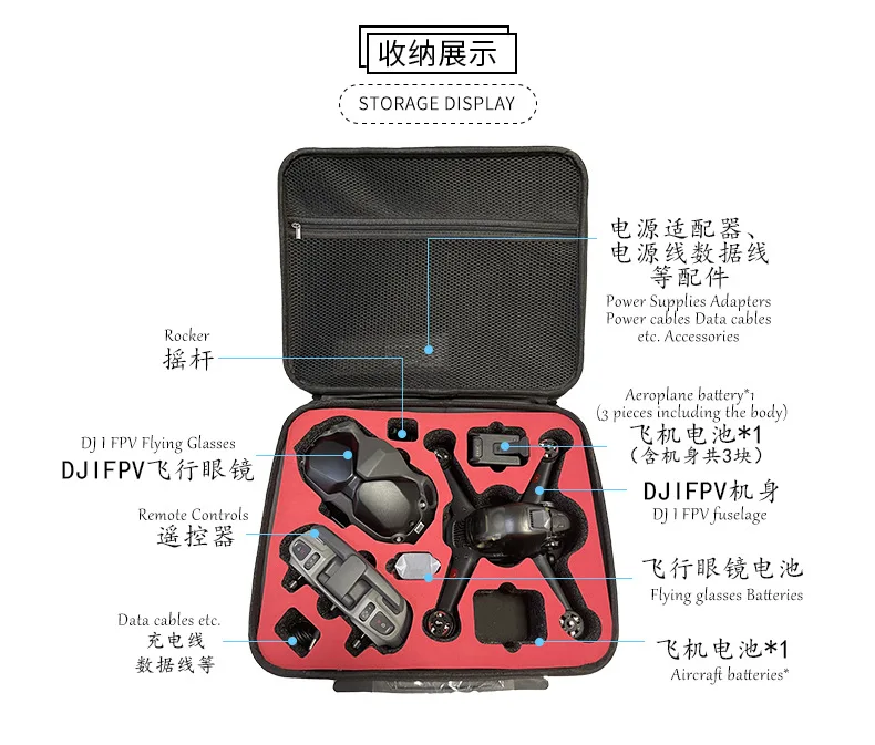 Защитная коробка для дрона DJI FPV, портативный контейнер для хранения, жесткий корпус из поликарбоната, водонепроницаемая сумка для хранения, аксессуары для багажа, Сумка с переключателем
Защитная коробка для дрона DJI FPV, портативный контейнер для хранения, жесткий корпус из поликарбоната, водонепроницаемая сумка для хранения, аксессуары для багажа, Сумка с переключателем