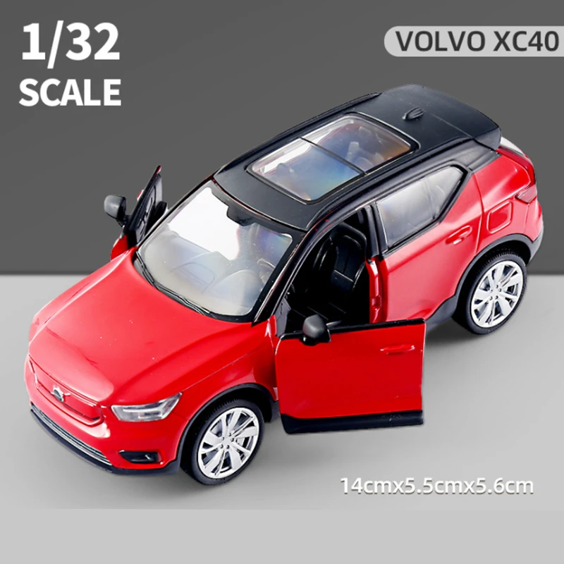 1:32 VOLVO XC40 SUV Off-Road Alloy Car Model Diecasts & Toy Vehicles Metal Sound Light Pull Back Collection Toys For Childrens
1:32 VOLVO XC40 SUV Off-Road Alloy Car Model Diecasts & Toy Vehicles Metal Sound Light Pull Back Collection Toys For Childrens