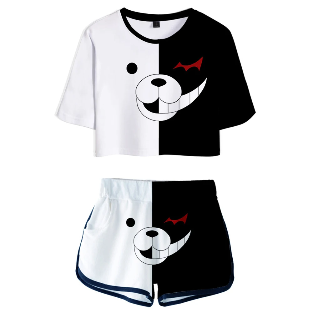 NEW Anime cosplay Danganronpa Monokuma Cosplay Costume Adult Girl Sexy Shorts T Shirt Streetwear Funny Tracksuit Two Piece Sets
NEW Anime cosplay Danganronpa Monokuma Cosplay Costume Adult Girl Sexy Shorts T Shirt Streetwear Funny Tracksuit Two Piece Sets