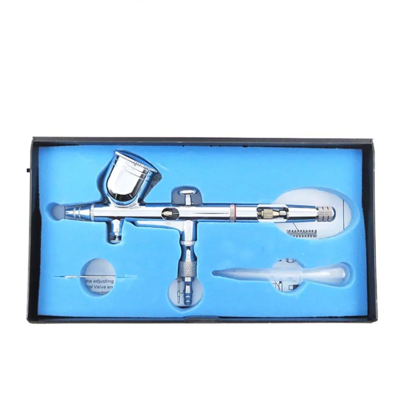 0.2MM Dual Action Feed Airbrush Gravity Air brush Spray Gun For Art Craft Model Paint Spraying Cake Model Painting Makeup Tattoo
0.2MM Dual Action Feed Airbrush Gravity Air brush Spray Gun For Art Craft Model Paint Spraying Cake Model Painting Makeup Tattoo