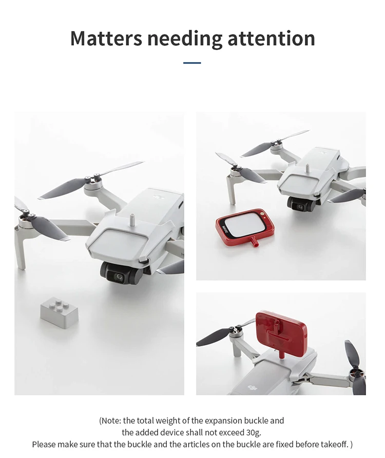 CYNOVA Mavic Mini Snap Adapter Connection Holder Mount Connector Expand Creative Options DJI Mavic Mini Accessories
CYNOVA Mavic Mini Snap Adapter Connection Holder Mount Connector Expand Creative Options DJI Mavic Mini Accessories