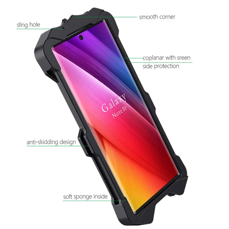 For Samsung Note 10 Plus Original Zimon Shockproof Heavy Duty Armor Metal Aluminum Phone Case For Samsung Note 10/note 10+ Case
For Samsung Note 10 Plus Original Zimon Shockproof Heavy Duty Armor Metal Aluminum Phone Case For Samsung Note 10/note 10+ Case