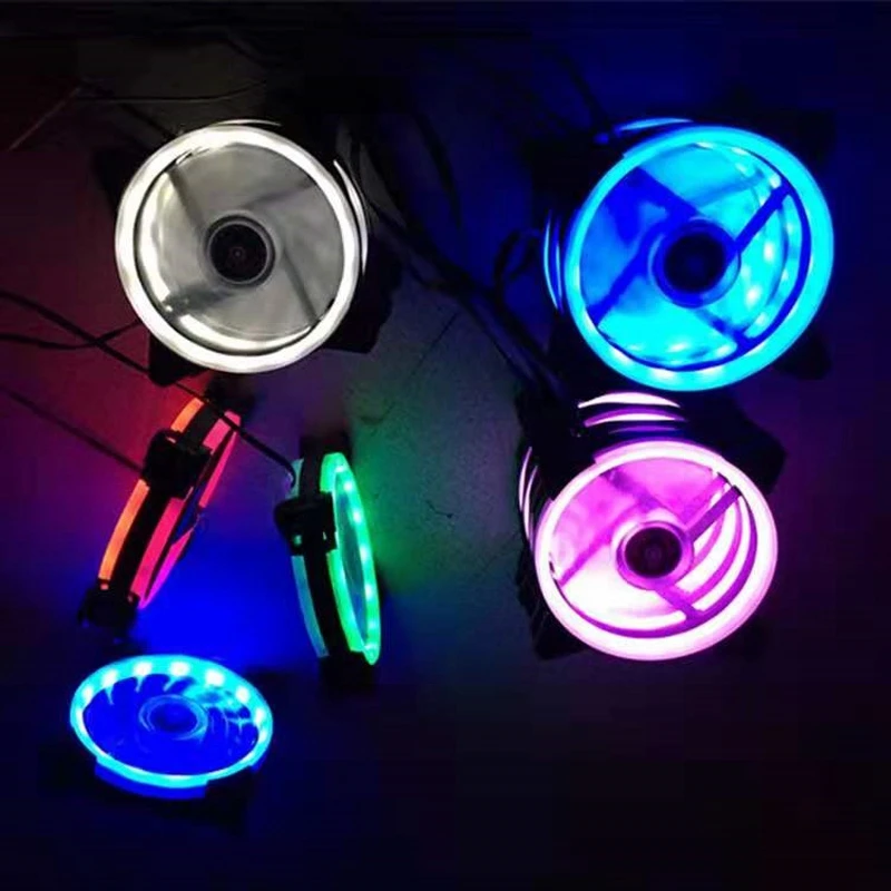 RGB Chassis Fan 120mm Cooling Cooler Fan with Controller for Computer Discoloration Colorful Cooling Chassis Fan 5 Pcs
RGB Chassis Fan 120mm Cooling Cooler Fan with Controller for Computer Discoloration Colorful Cooling Chassis Fan 5 Pcs