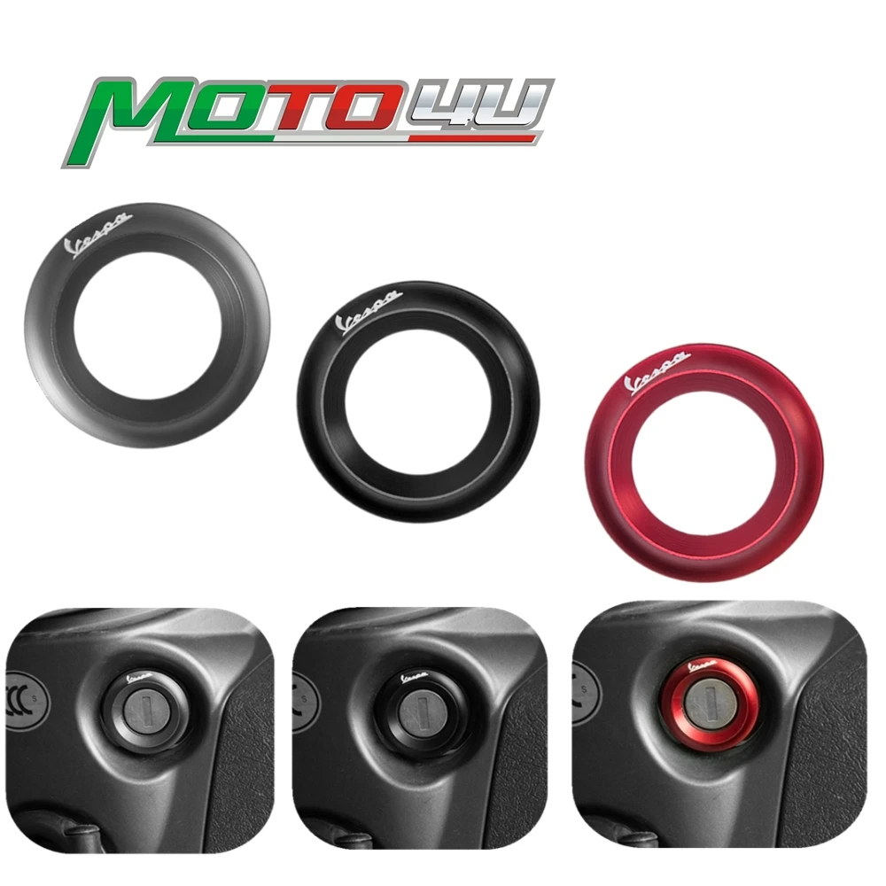 Aluminum Ignition Switch Cover Key Switch Protector Ring Motorbikes Ring Cover For Piaggio Vespa GTS GTV LX GTS300 GTV300 LX150
Aluminum Ignition Switch Cover Key Switch Protector Ring Motorbikes Ring Cover For Piaggio Vespa GTS GTV LX GTS300 GTV300 LX150