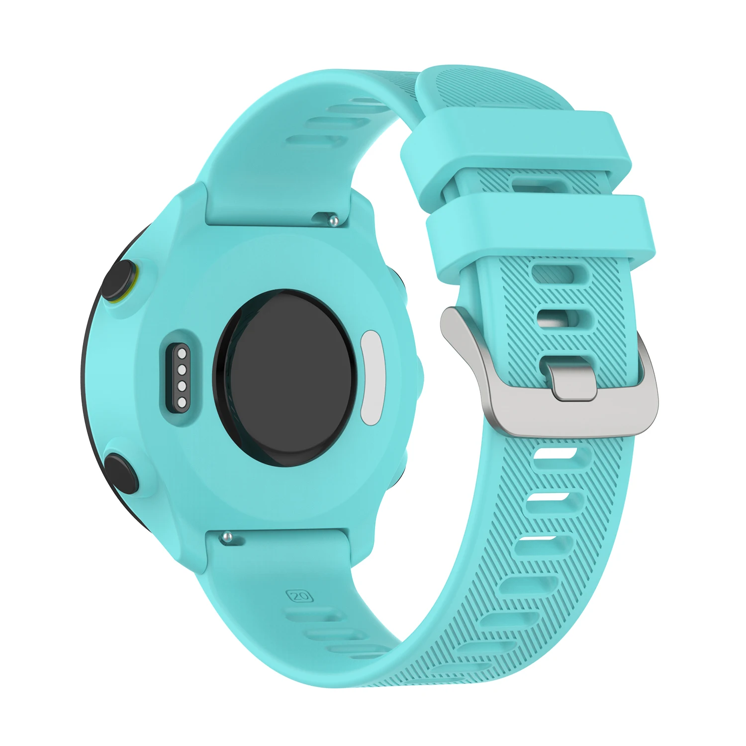 Силиконовый браслет для Garmin Forerunner 158 55 245 245M 645 Vivoactive 3 ремешок часов 20 мм