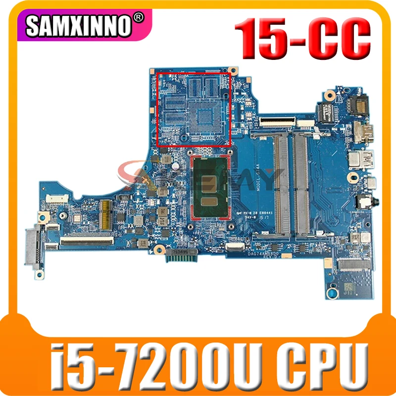 Для струйного принтера HP Pavilion 15-CC материнская плата портативного компьютера с i5-7200u Процессор 926275-601 926275-001 аккумулятор большой емкости ...
Для струйного принтера HP Pavilion 15-CC материнская плата портативного компьютера с i5-7200u Процессор 926275-601 926275-001 аккумулятор большой емкости ...