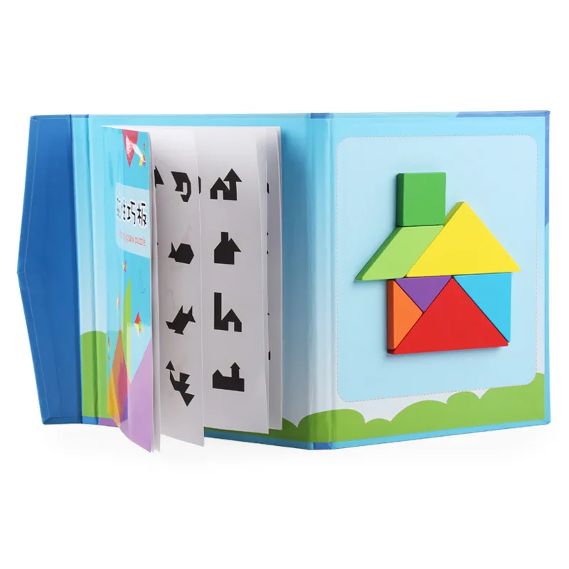 Preschool Early Learning Educational Kids Bay Magnetic Puzzle Children Toys Paper Magnetic Plate Color Book Tangram Jigsaw Board
Preschool Early Learning Educational Kids Bay Magnetic Puzzle Children Toys Paper Magnetic Plate Color Book Tangram Jigsaw Board