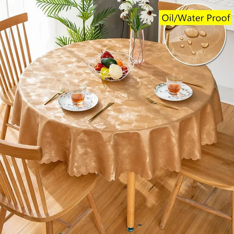 Hot Sale Real Flower Decorative PU Tablecloth Oil Proof Water Table Cover Coffee Thicken Round Cloth Dining Tea Banquet Wedding
Hot Sale Real Flower Decorative PU Tablecloth Oil Proof Water Table Cover Coffee Thicken Round Cloth Dining Tea Banquet Wedding
