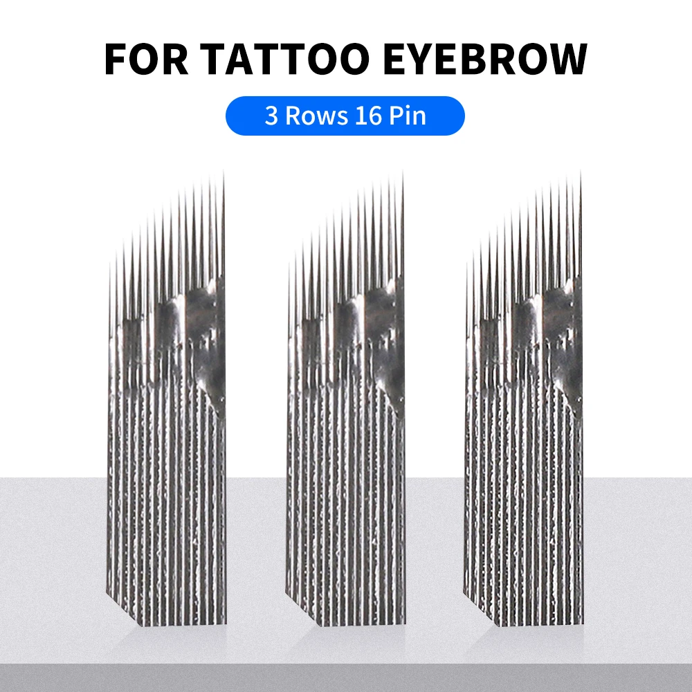 500 шт. 3 ряда 16pin ИГЛЫ Перманентный макияж бровей Иглы лезвия для Microblading ручка ручная вышивка бесплатная доставка
500 шт. 3 ряда 16pin ИГЛЫ Перманентный макияж бровей Иглы лезвия для Microblading ручка ручная вышивка бесплатная доставка