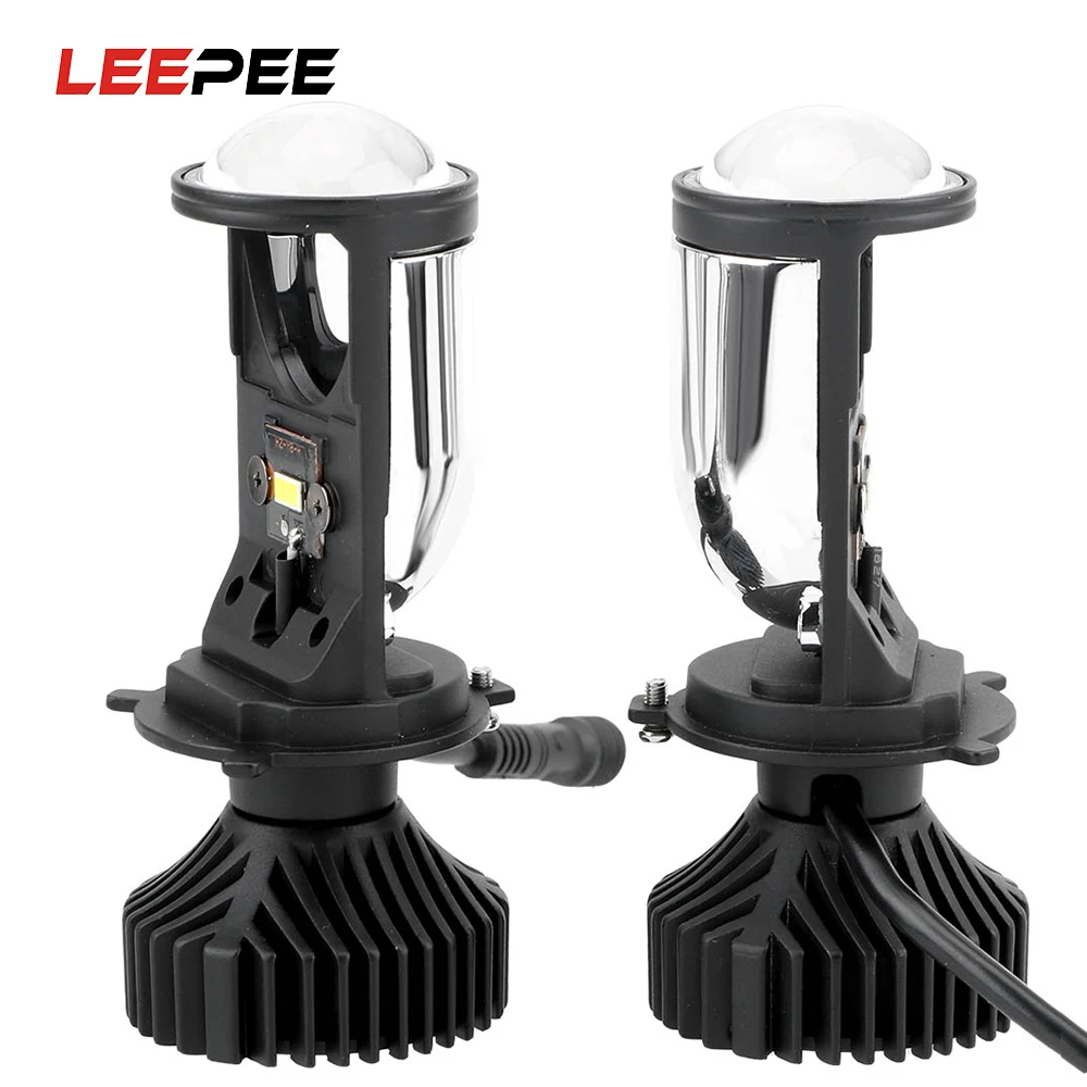 LEEPEE Canbus H4 LED Car Light Bulb Hi/Lo Beam Headlight Headlamp 90W/Pair Mini Projector Lens Automobiles Lamp Conversion Kit
LEEPEE Canbus H4 LED Car Light Bulb Hi/Lo Beam Headlight Headlamp 90W/Pair Mini Projector Lens Automobiles Lamp Conversion Kit