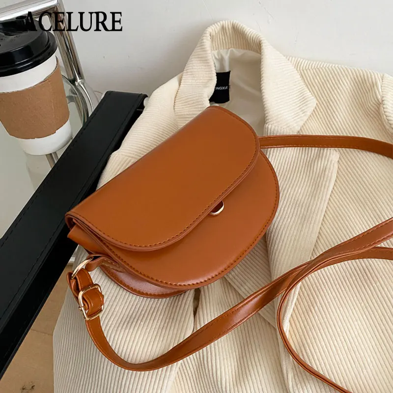 ACELURE Solid Color PU Leather Crossbody Bags for Women 2021 Travel Bag Fashion Simple Shoulder Simple Bag Ladies CrossBody Bag
ACELURE Solid Color PU Leather Crossbody Bags for Women 2021 Travel Bag Fashion Simple Shoulder Simple Bag Ladies CrossBody Bag