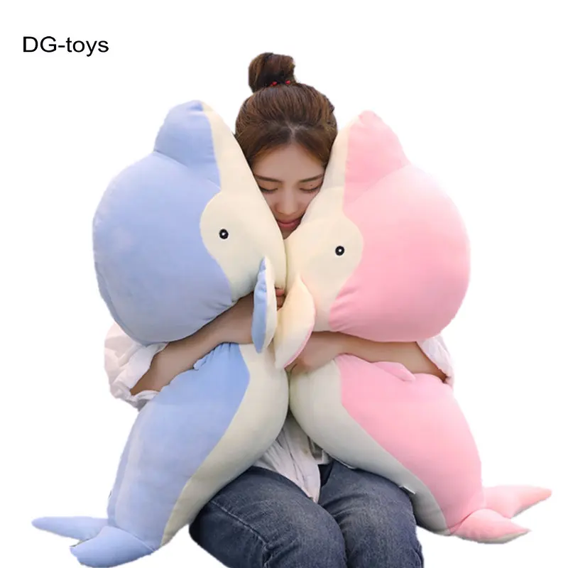 Super Soft blue dolphin Plush Pillow Stuffed Sea World Animals Pink dolphin Hug Message Pillow Cute Sleeping leg pillow Cushion
Super Soft blue dolphin Plush Pillow Stuffed Sea World Animals Pink dolphin Hug Message Pillow Cute Sleeping leg pillow Cushion