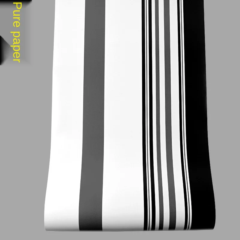 TV background wall paper film and television living room modern simple nonwoven atmosphere fashion black and white gray striped
TV background wall paper film and television living room modern simple nonwoven atmosphere fashion black and white gray striped