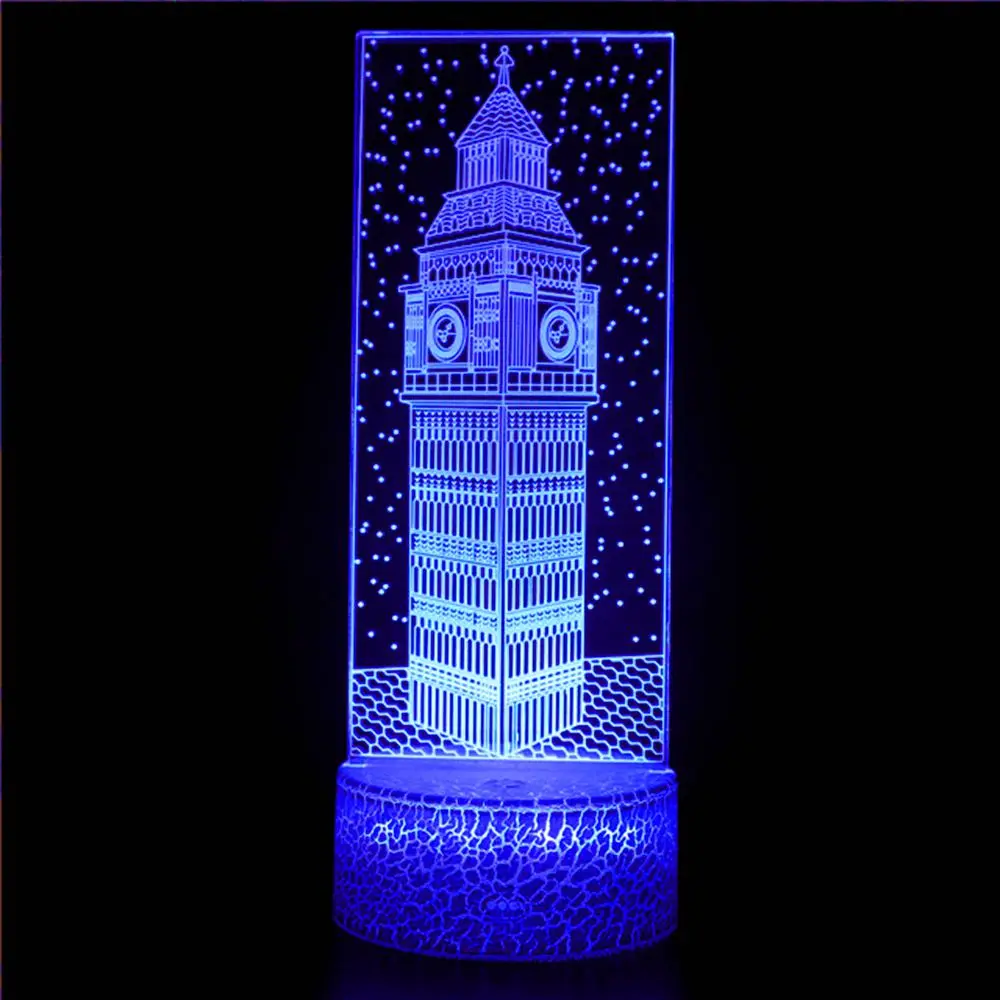 3D Night Light for Empire State Building Castle Building Iron Tower Home Decoration Decoration Gift Christmas Night Light
3D Night Light for Empire State Building Castle Building Iron Tower Home Decoration Decoration Gift Christmas Night Light