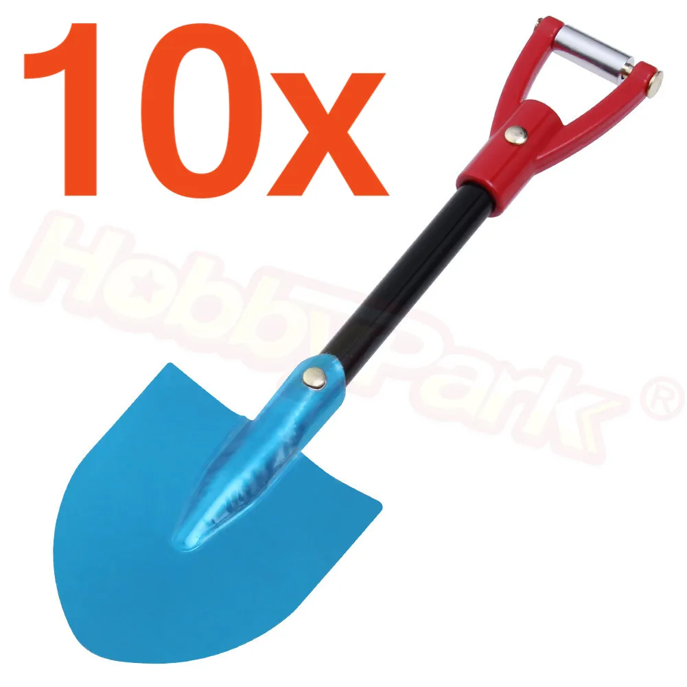 10pcs Metal Shovel 1:10 RC Rock Crawler Decorative Tools For Axial SCX10 Tamiya CC01 RC4WD D90 D110 TF2 Climbing Car Accessories
10pcs Metal Shovel 1:10 RC Rock Crawler Decorative Tools For Axial SCX10 Tamiya CC01 RC4WD D90 D110 TF2 Climbing Car Accessories