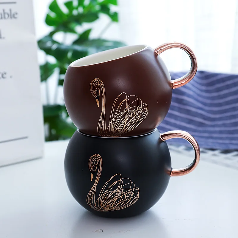 530ML Travel Mug Swan Coffe Mug Cute Funny Ceramic Mug Birthday Gifts for Friend Dad Mom Home Kitchen Coffee Cups Black White
530ML Travel Mug Swan Coffe Mug Cute Funny Ceramic Mug Birthday Gifts for Friend Dad Mom Home Kitchen Coffee Cups Black White