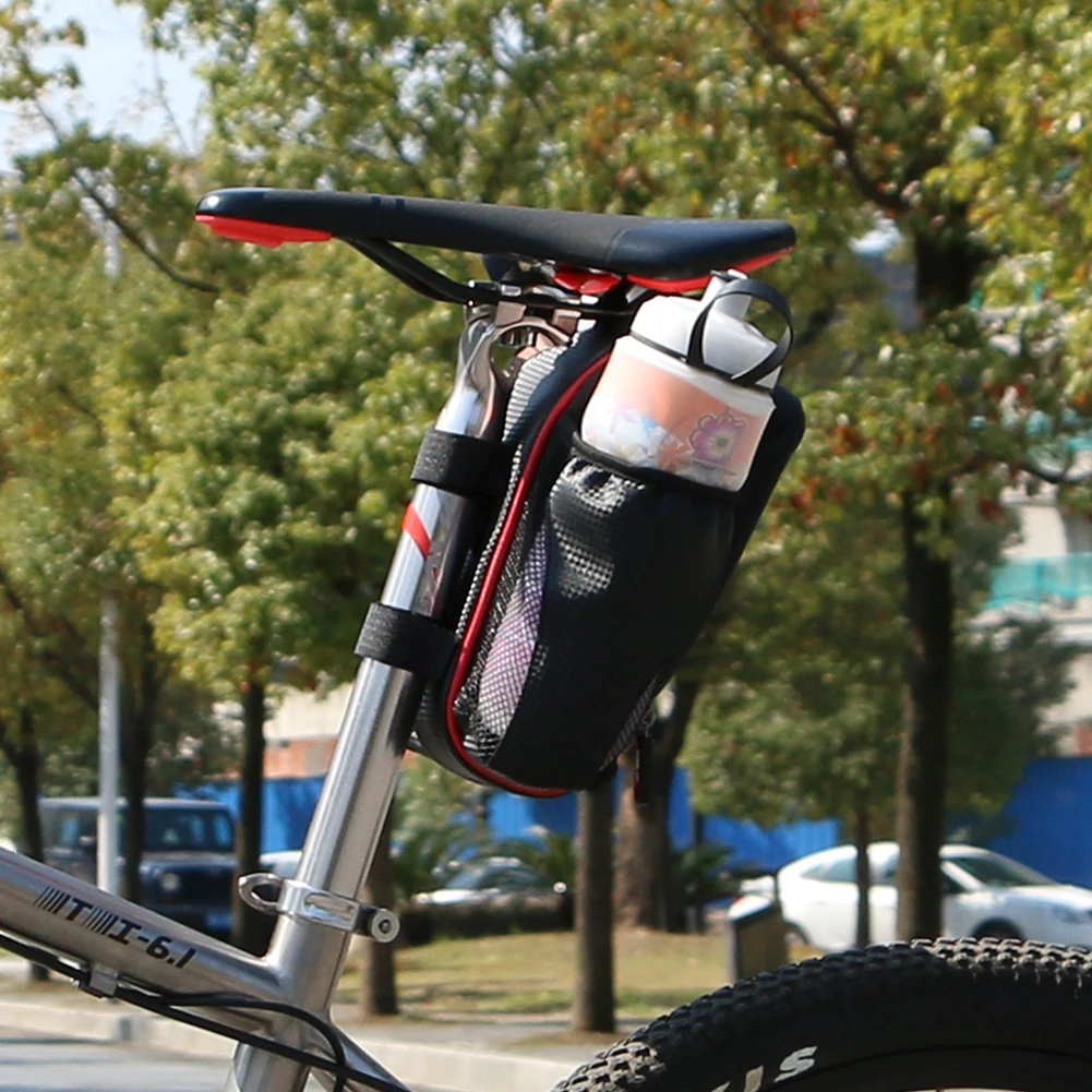 WHEEL UP Bicycle Saddle Bag with Double Water Bottle Pouch Holders Waterproof Bike Seatpost Bag Cycling Accessories
WHEEL UP Bicycle Saddle Bag with Double Water Bottle Pouch Holders Waterproof Bike Seatpost Bag Cycling Accessories