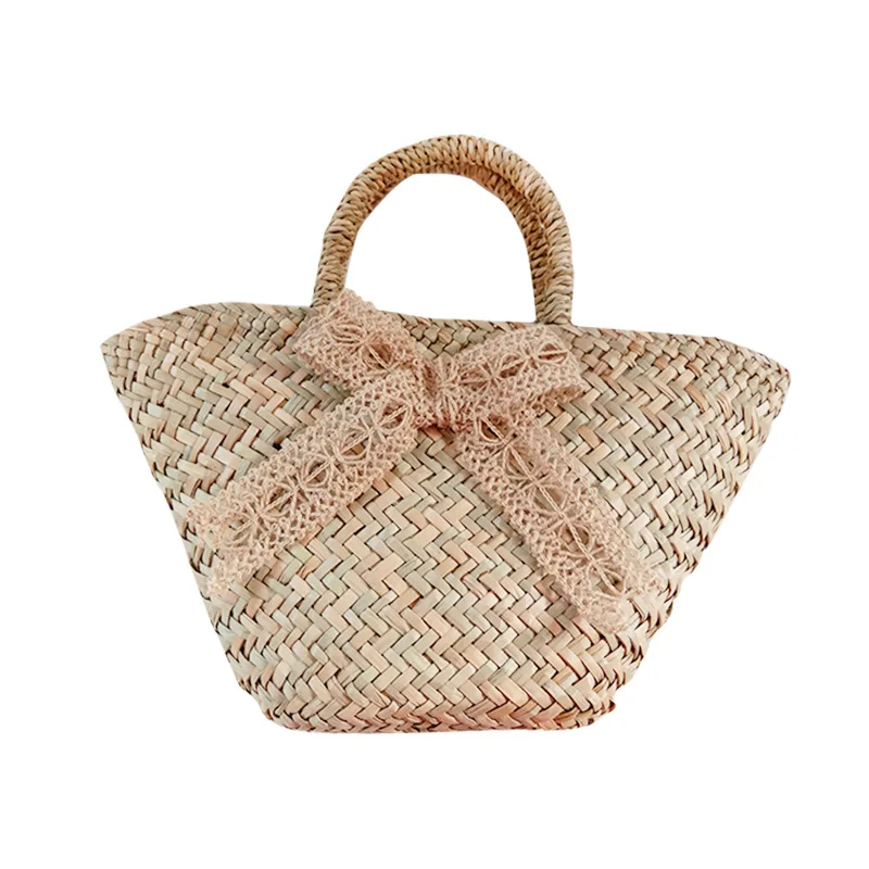 Lace Ribbon Bow Straw Bag Women Straw Woven Shoulder Bags Big Hand-Woven Beach Bag Straw's Women Top-Handle Handbags Summer 2021
Lace Ribbon Bow Straw Bag Women Straw Woven Shoulder Bags Big Hand-Woven Beach Bag Straw's Women Top-Handle Handbags Summer 2021