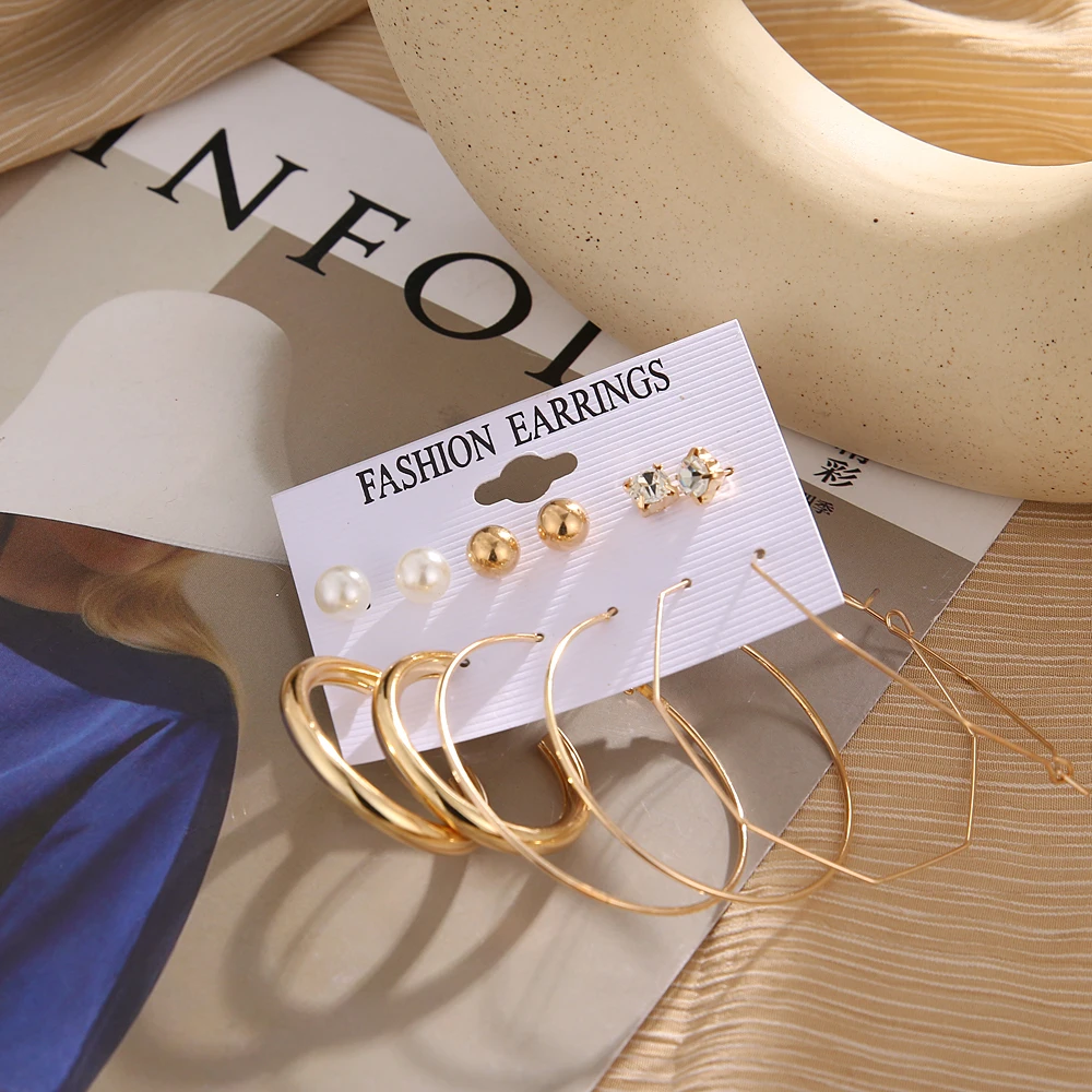 FNIO 2021 Vintage Earrings Set For Women Fashion Gold Dangle Drop Rattan Knit Earrings Brincos Jewelry
FNIO 2021 Vintage Earrings Set For Women Fashion Gold Dangle Drop Rattan Knit Earrings Brincos Jewelry