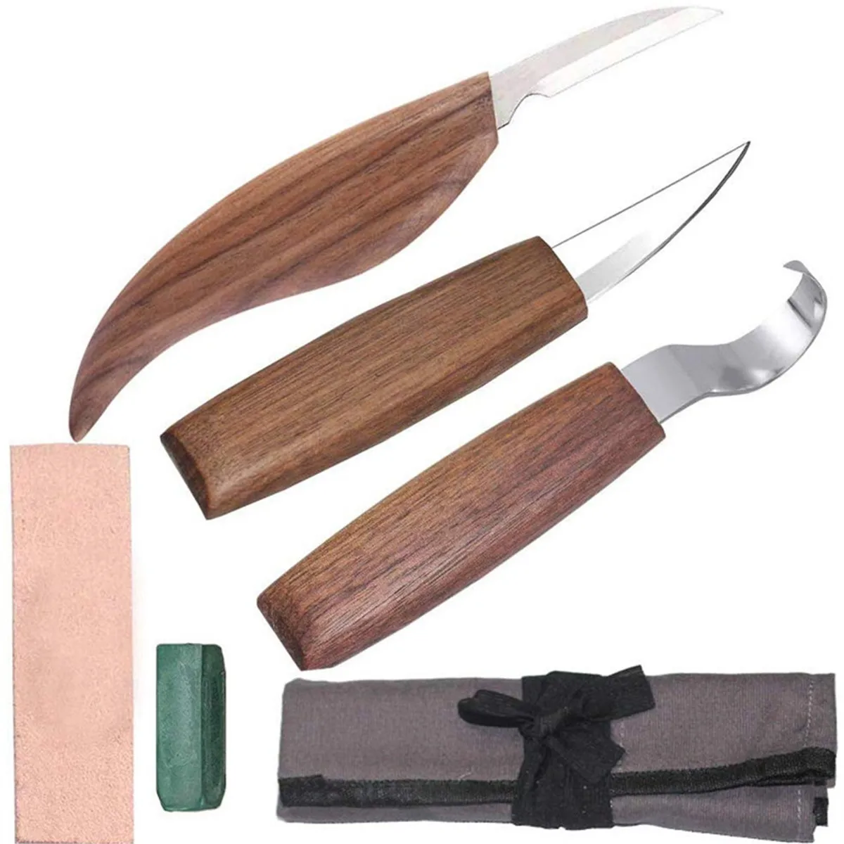 5Pcs Wood Carving Knife Chisel Woodworking Cutter Hand Tool Set Peeling Woodcarving Sculptural Spoon Carving Cutter Drillpro
5Pcs Wood Carving Knife Chisel Woodworking Cutter Hand Tool Set Peeling Woodcarving Sculptural Spoon Carving Cutter Drillpro
