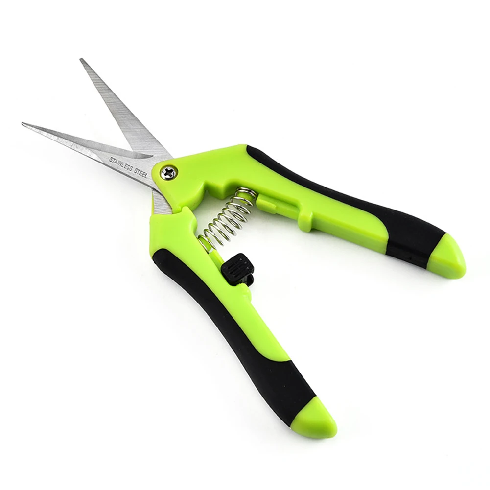 With Safety Lock Ultra Sharp Garden Scissors Stainless Steel Multipurpose Portable Pruning Tools Straight Ergonomic Non-Slip
With Safety Lock Ultra Sharp Garden Scissors Stainless Steel Multipurpose Portable Pruning Tools Straight Ergonomic Non-Slip