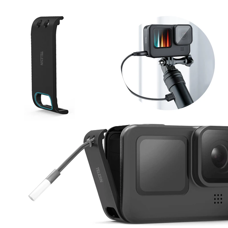 GoPro 9 Rechargeable Side Cover Case Replacement Battery Lid Door Cover Can For GoPro Hero Black 9 Sport Camera Accessories
GoPro 9 Rechargeable Side Cover Case Replacement Battery Lid Door Cover Can For GoPro Hero Black 9 Sport Camera Accessories