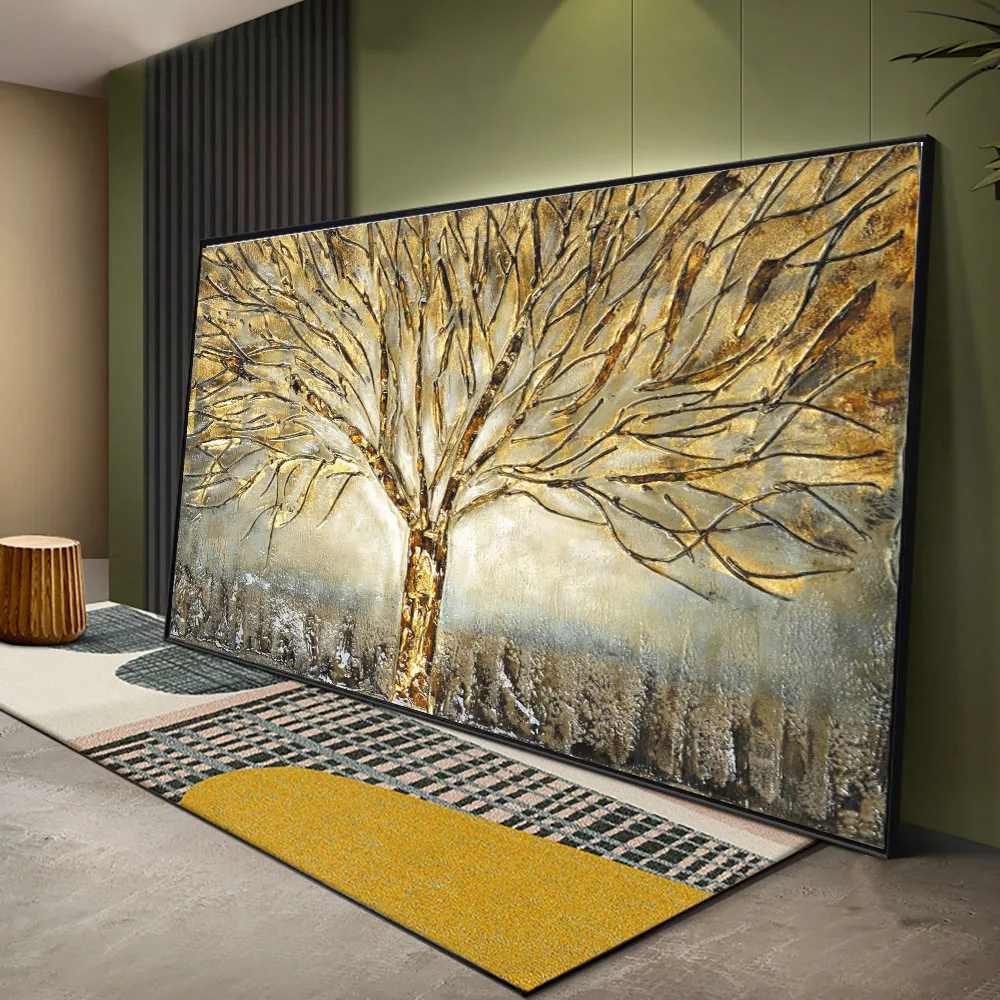 DDWW Wall Art Gold Tree Poster Canvas Painting Abstract Pictures For Living Room Home Decoration Posters And Prints No Frame
DDWW Wall Art Gold Tree Poster Canvas Painting Abstract Pictures For Living Room Home Decoration Posters And Prints No Frame