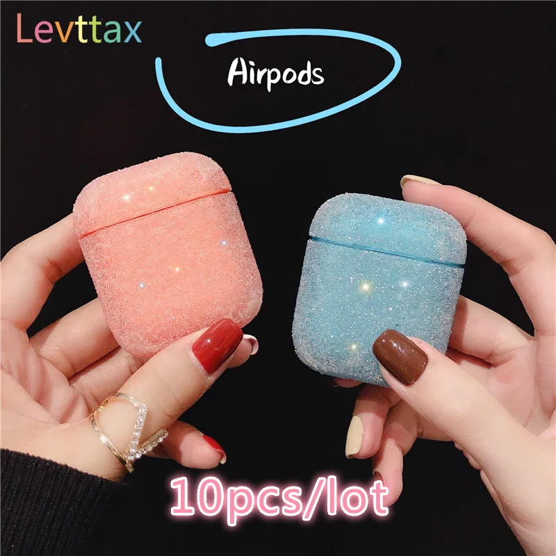 10Pcs Fashion Colorful Matte Particles Glitter Diamond Hard PC Cover For Airpods pro Case For Air Pods 1 2 Wireless Charging
10Pcs Fashion Colorful Matte Particles Glitter Diamond Hard PC Cover For Airpods pro Case For Air Pods 1 2 Wireless Charging
